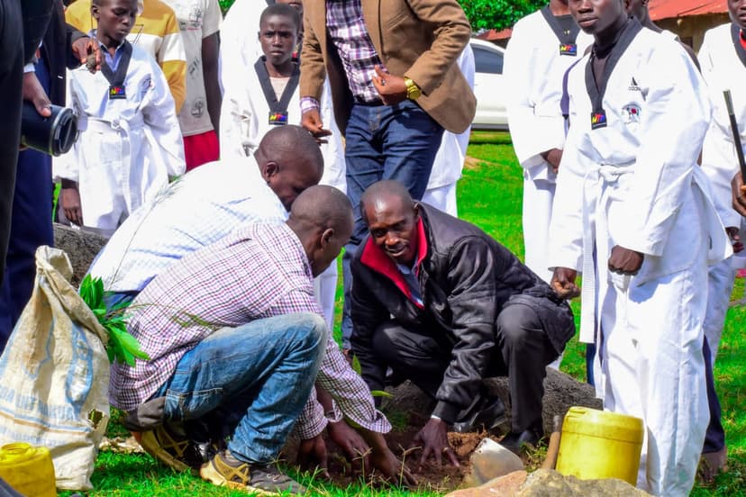 Tree Planting at Kolanya, Busia County