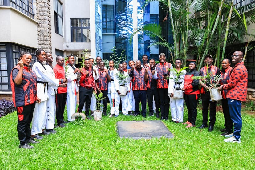 Kenyan national team training